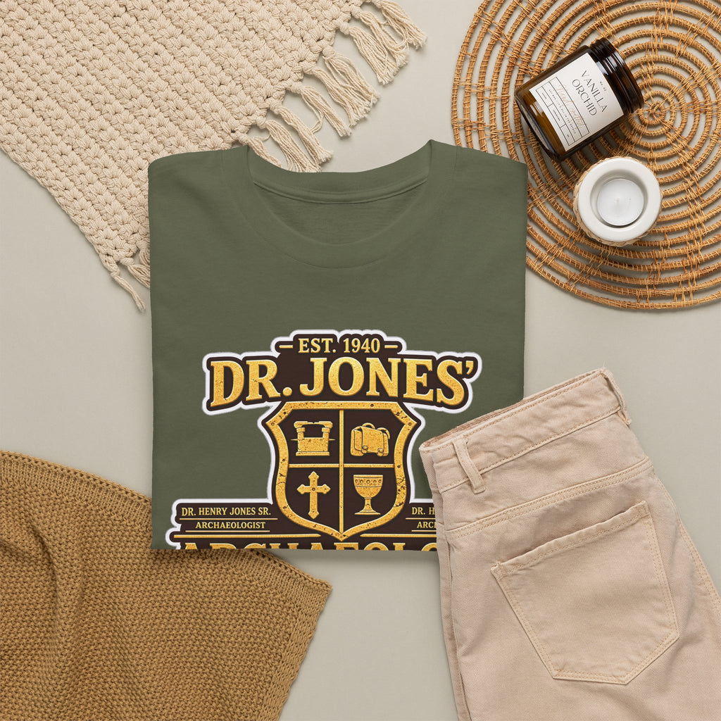 Dr. Jones Archaeology Vintage Adventure Cotton T-Shirt