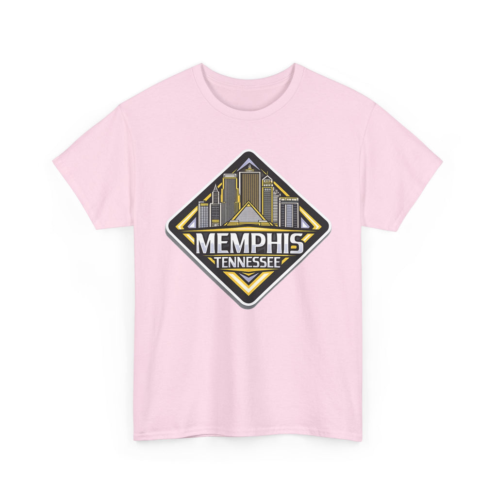 Memphis Tennessee Skyline T‑Shirt — Retro City Badge Tee