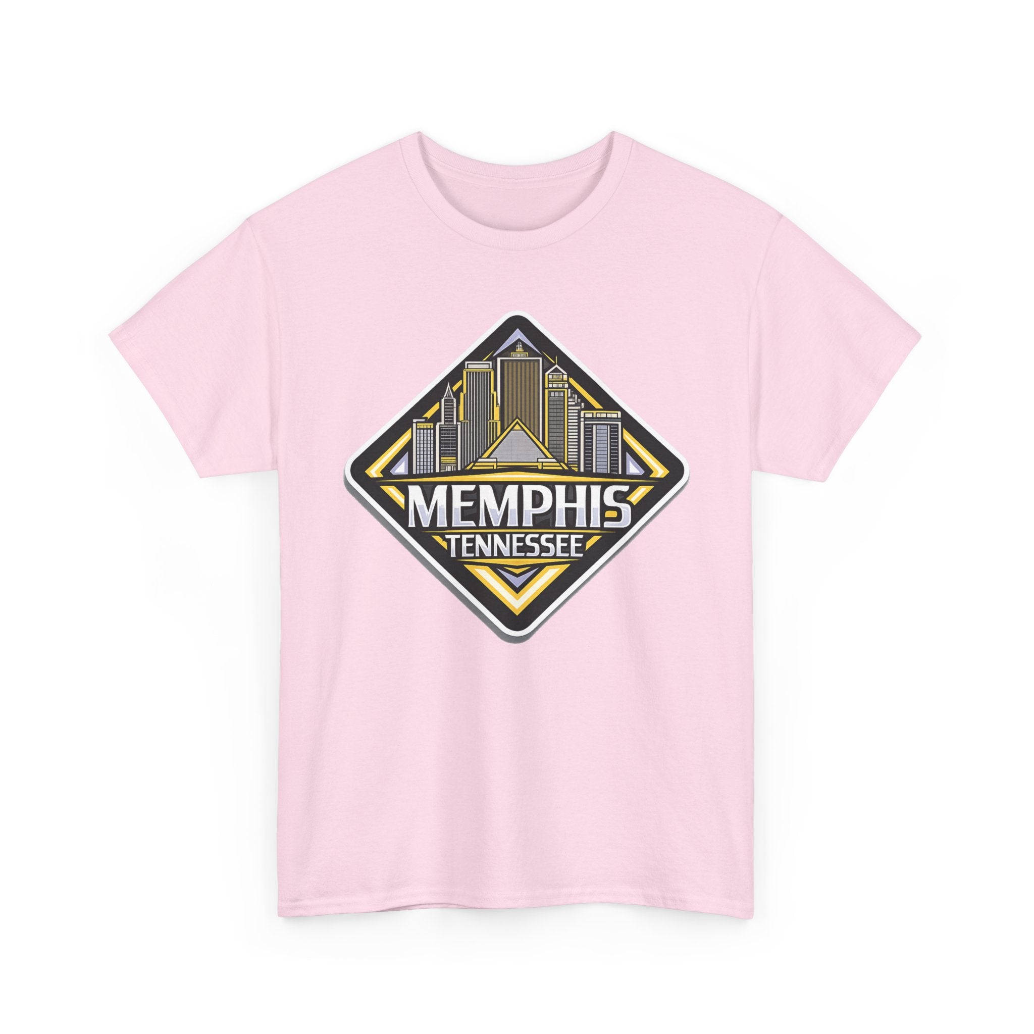 Memphis Tennessee Skyline T‑Shirt — Retro City Badge Tee
