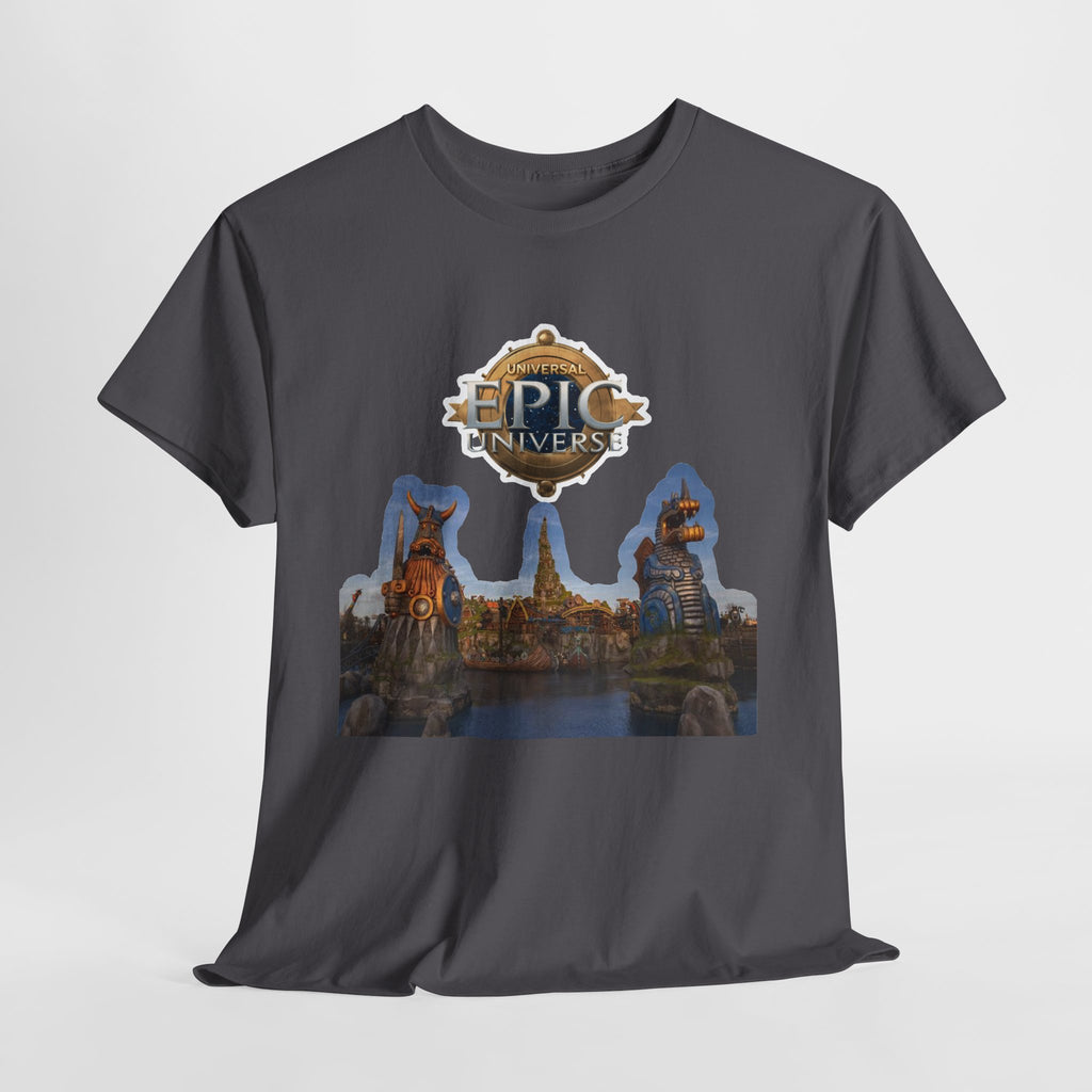 Epic Universe Theme Park T‑Shirt — Iconic Entrance Graphic Tee