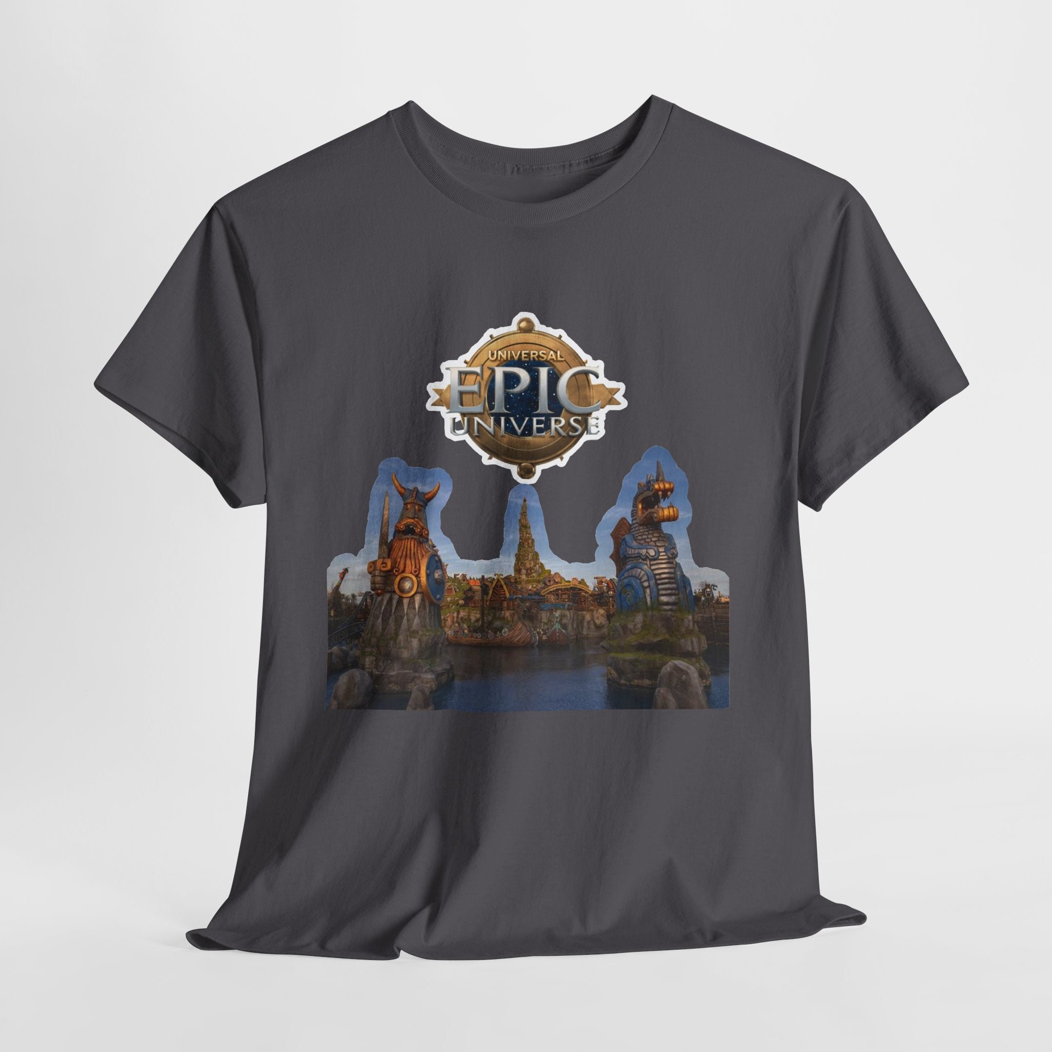 Epic Universe Theme Park T‑Shirt — Iconic Entrance Graphic Tee