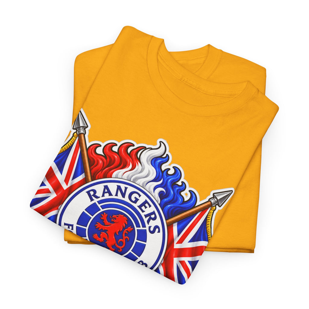 Rangers Football Club Tee — "We Are The People" Crest Cotton T-Shirt