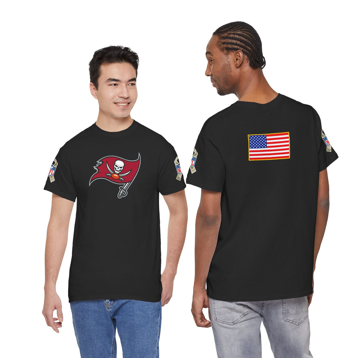 Tampa Bay Buccaneers inspired Unisex Heavy Cotton Tee