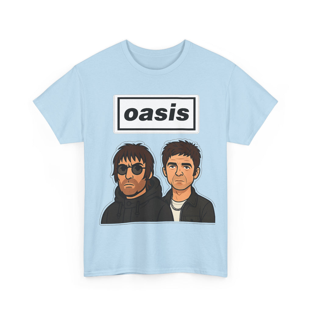 Oasis Inspired Unofficial Band Logo Tee — 'oasis' Graphic T-Shirt
