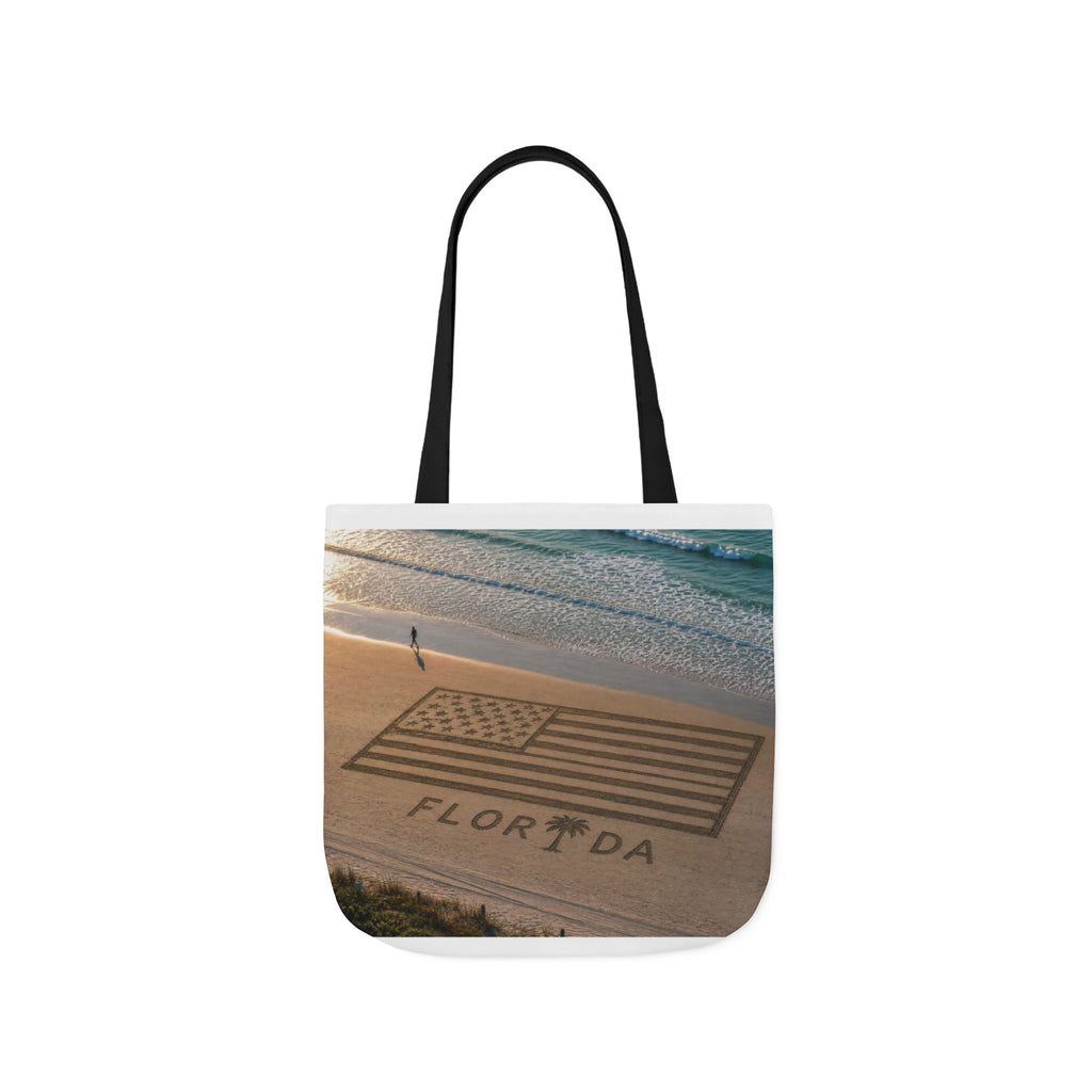 Florida Canvas Tote Bag, 5-Color Straps