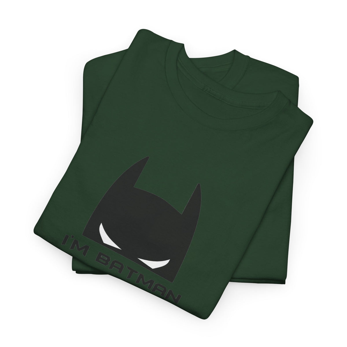 I'm Batman Graphic Tee — Funny Superhero Mask T-Shirt