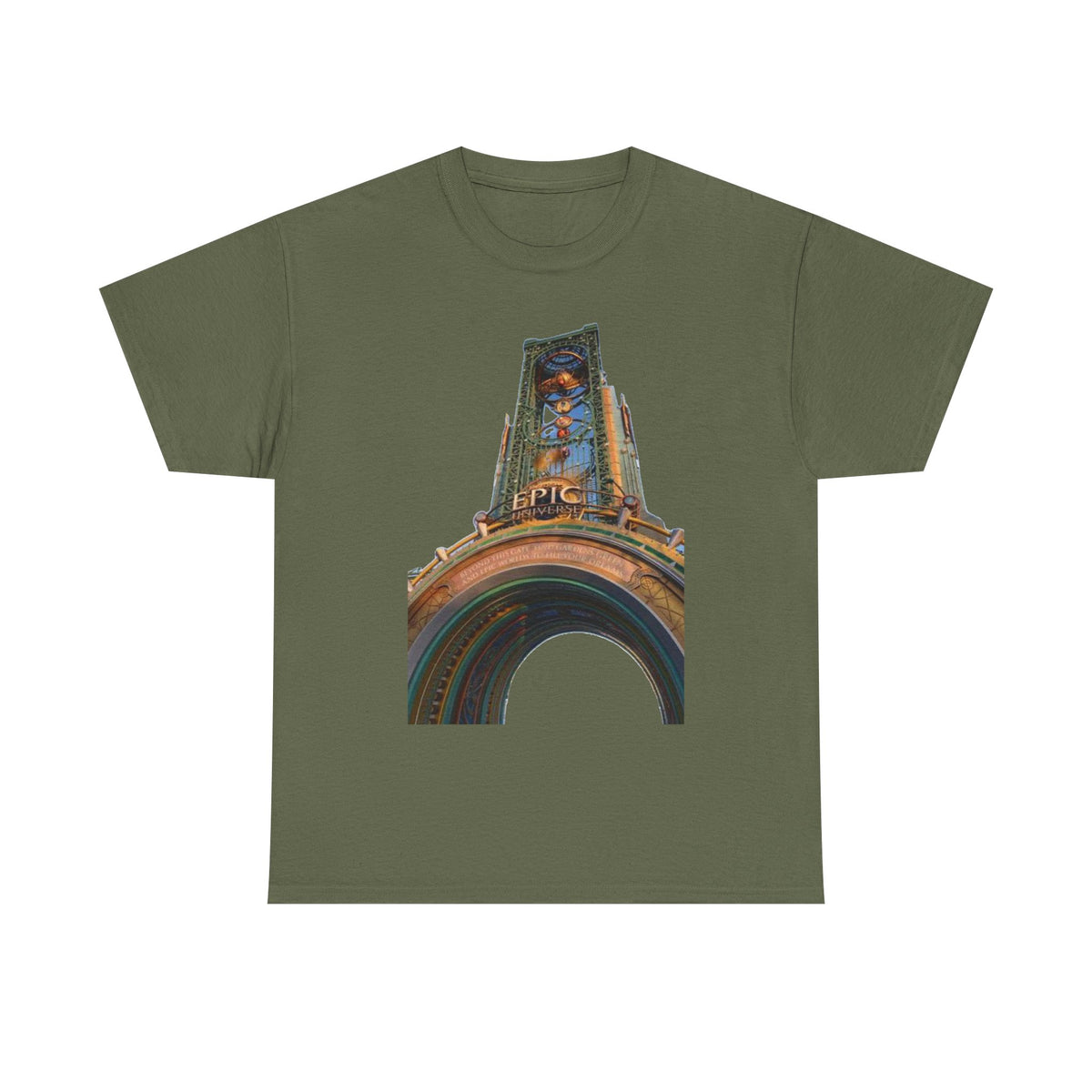 Epci Universe Vintage Theater Arch Graphic Tee — 'Epic' Retro Marquee T-Shirt