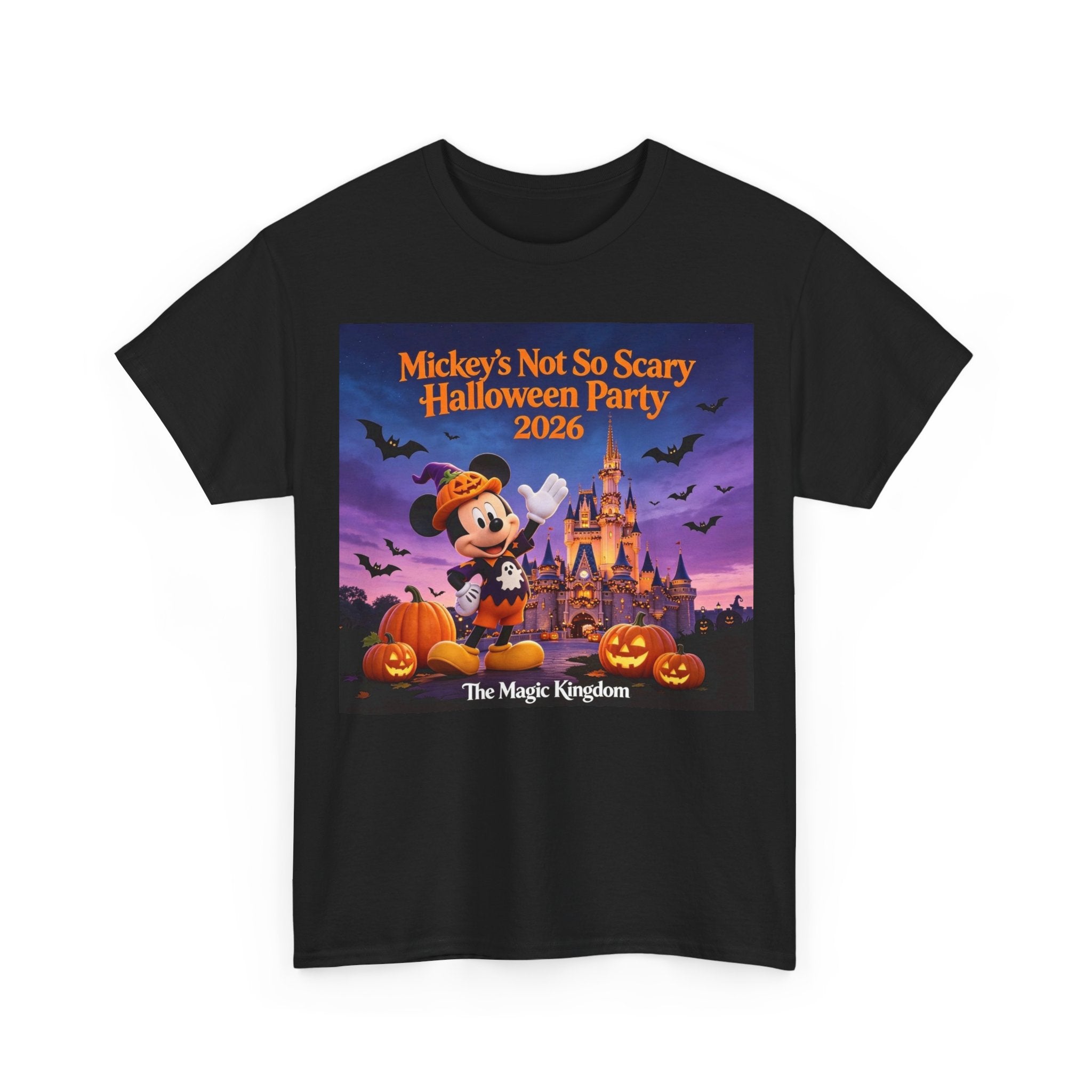Halloween Party T‑Shirt — "Not So Scary" 2026 Magic Kingdom Tee