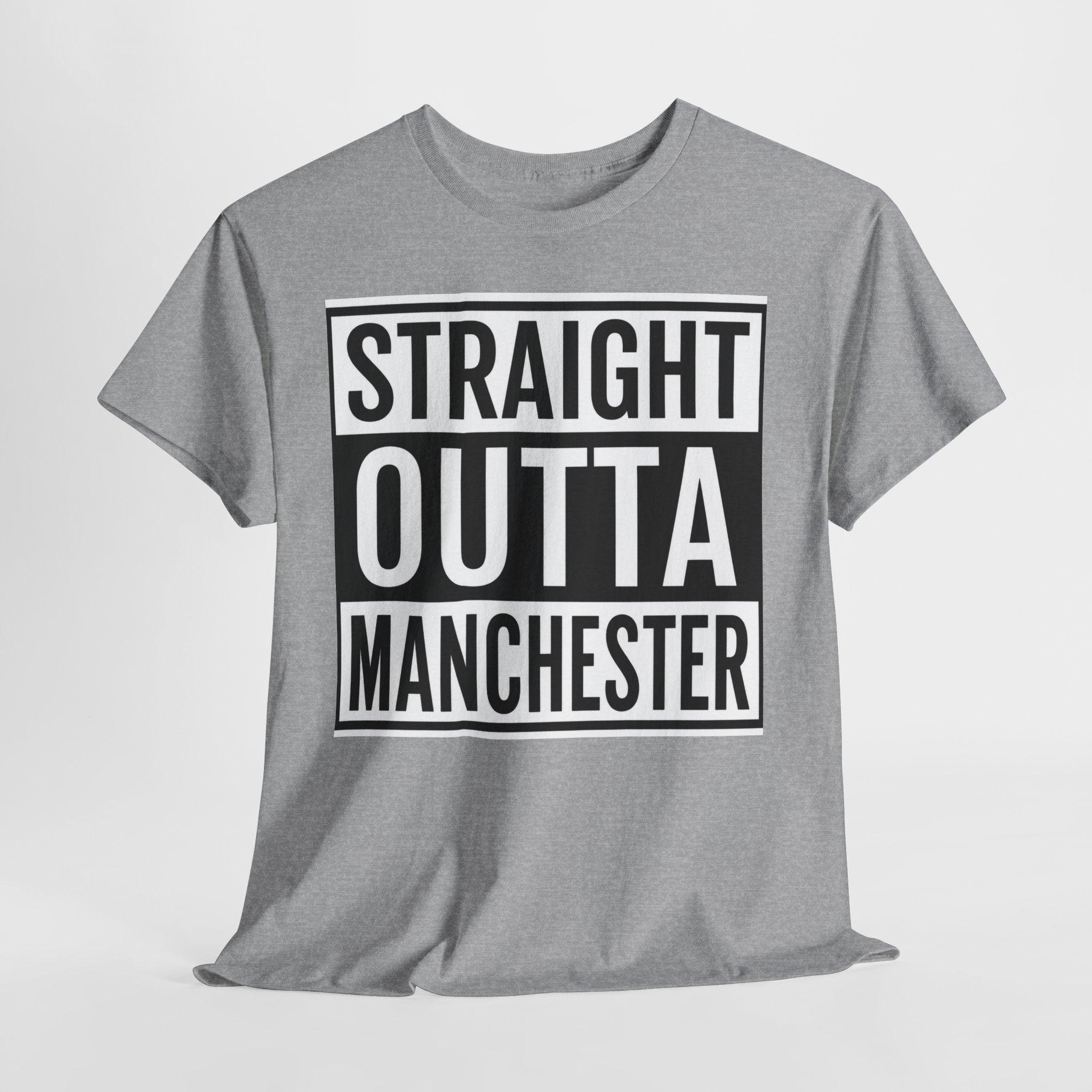 Straight Outta Manchester T-Shirt — Bold City Pride Tee