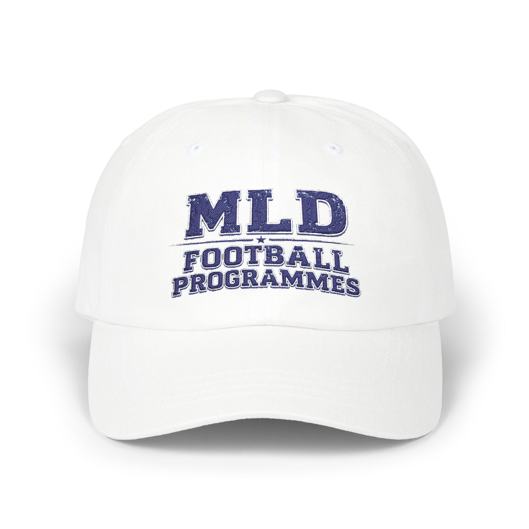MLD Football Programmes Dad Cap — Vintage Sports Baseball Hat