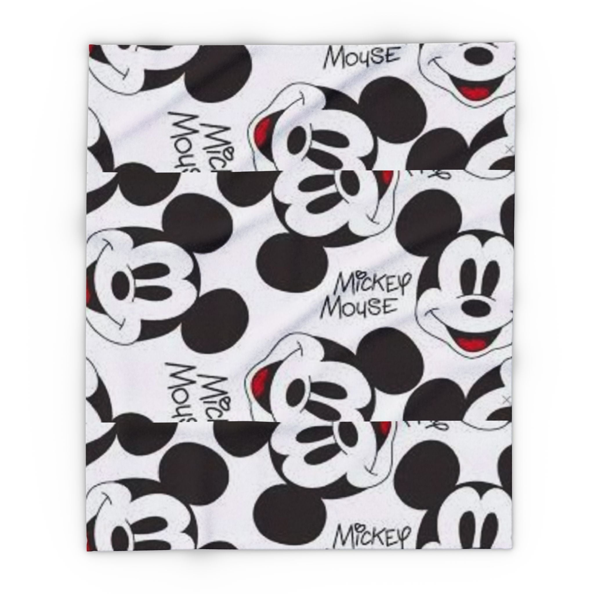 Mickey Mouse Fleece Blanket — Soft Disney Character Throw