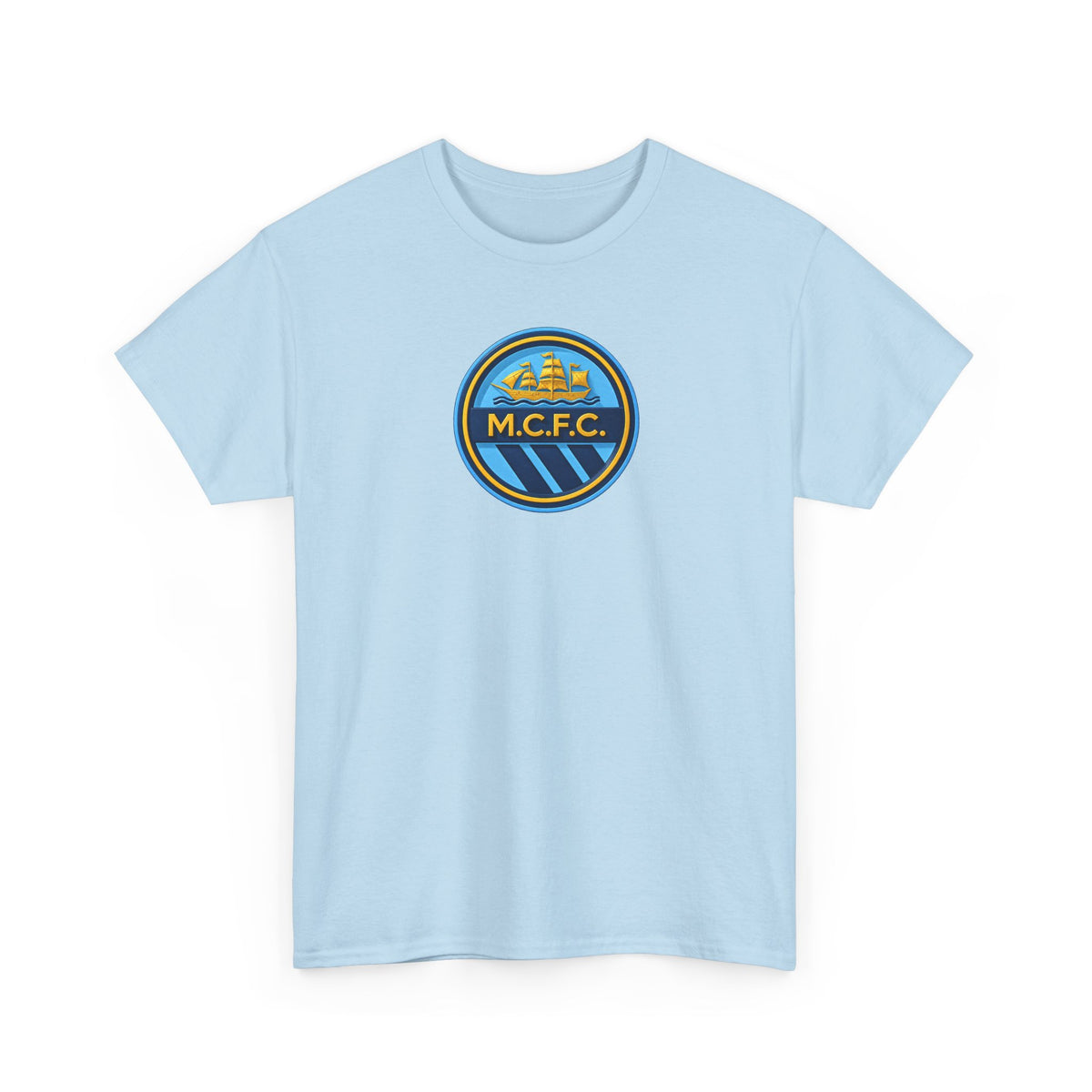 Manchester City Inspired MCFC Unisex Heavy Cotton Tee