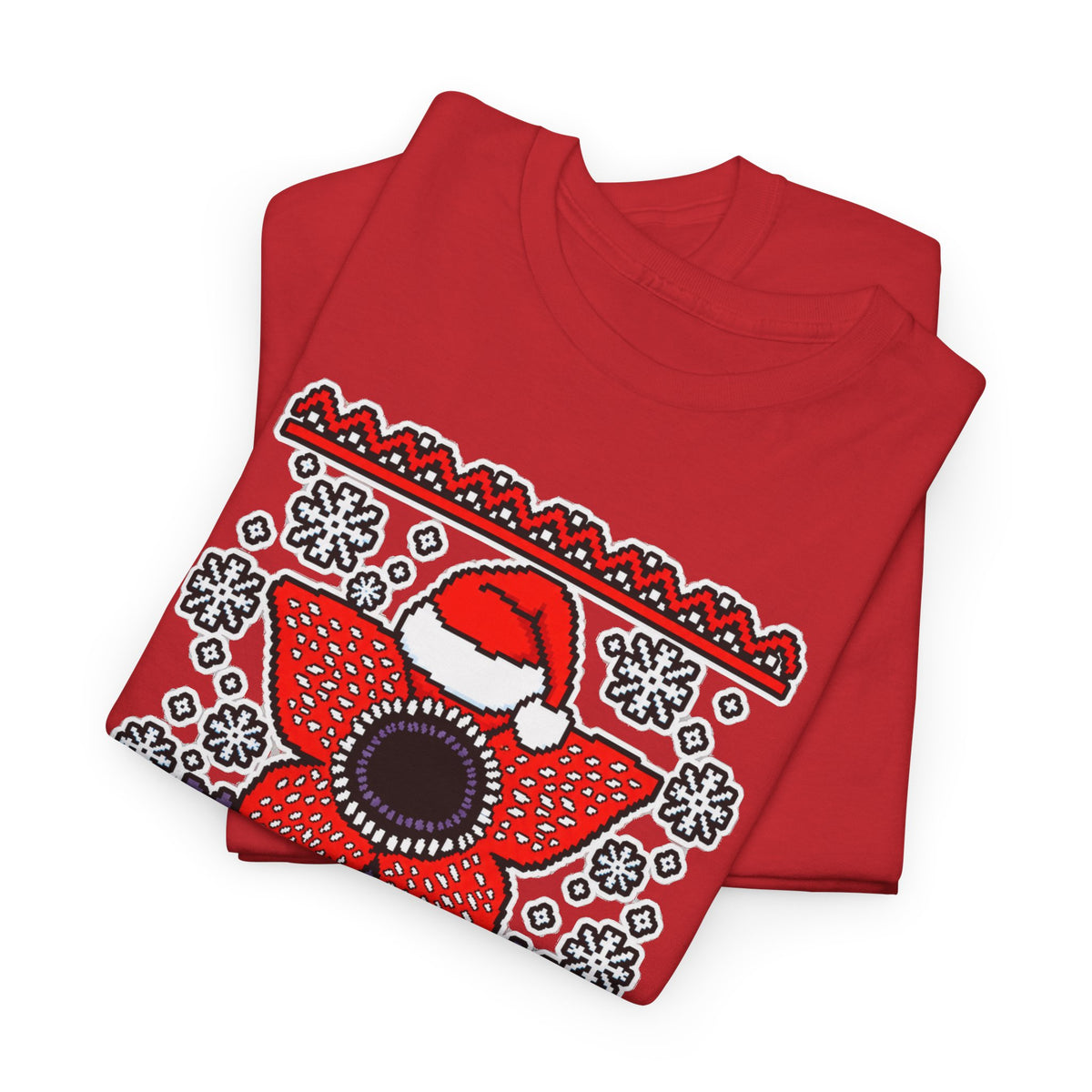Stranger Christmas T-Shirt — Festive Demogorgon Holiday Tee