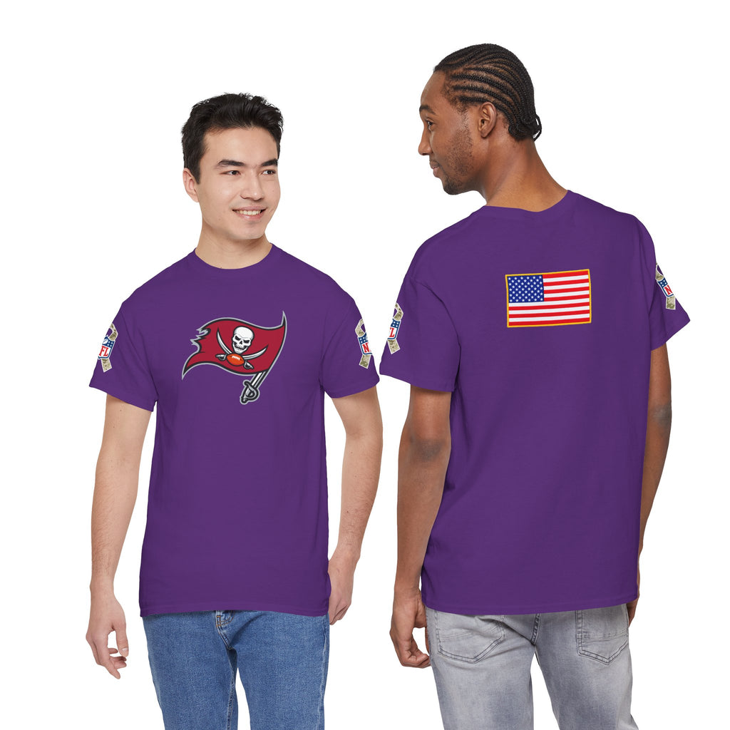 Tampa Bay Buccaneers inspired Unisex Heavy Cotton Tee