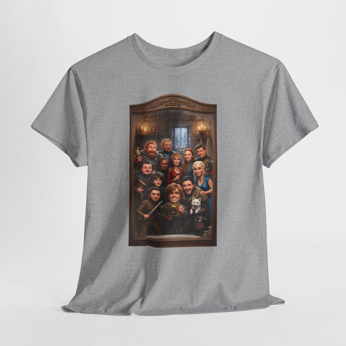 Game of Thrones Cast Portrait Inspired Cotton T-Shirt