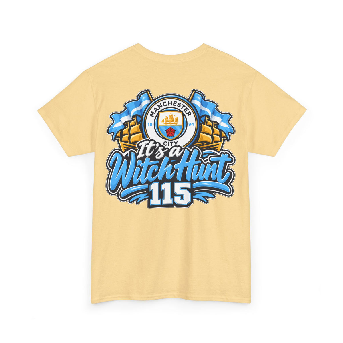 Manchester City It's a Witch Hunt 115 Cotton T-Shirt