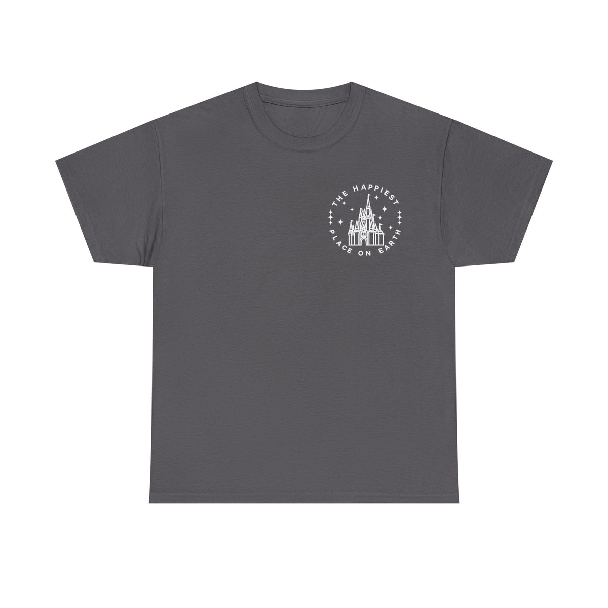 Castle Graphic Tee — "The Happiest Place on Earth" Theme Park T‑Shirt