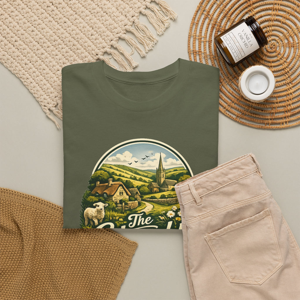 Cotswolds Vintage Landscape T‑Shirt — The Cotswolds Countryside Tee
