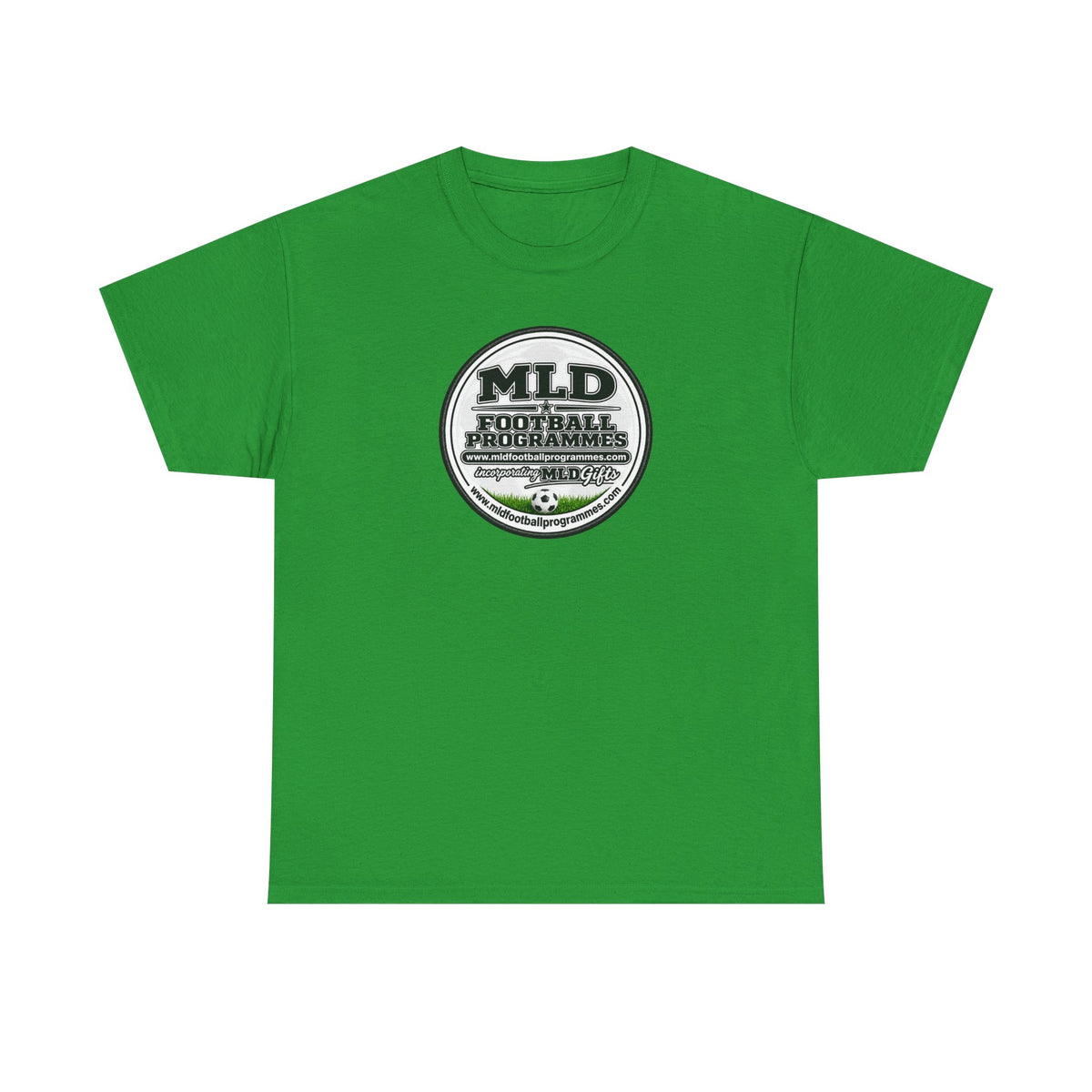 MLD Football Programmes Vintage Logo Cotton T-Shirt