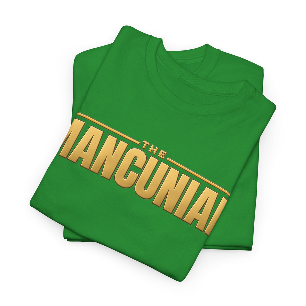 Mancunian Gold Logo Cotton T‑Shirt