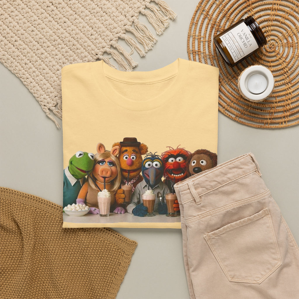 Muppet Cast Retro Poster Cotton T-Shirt