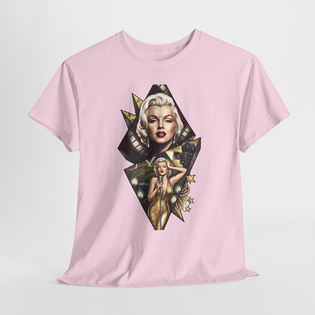 Marilyn Monroe Retro Portrait Tee — Vintage Glam Graphic T-Shirt