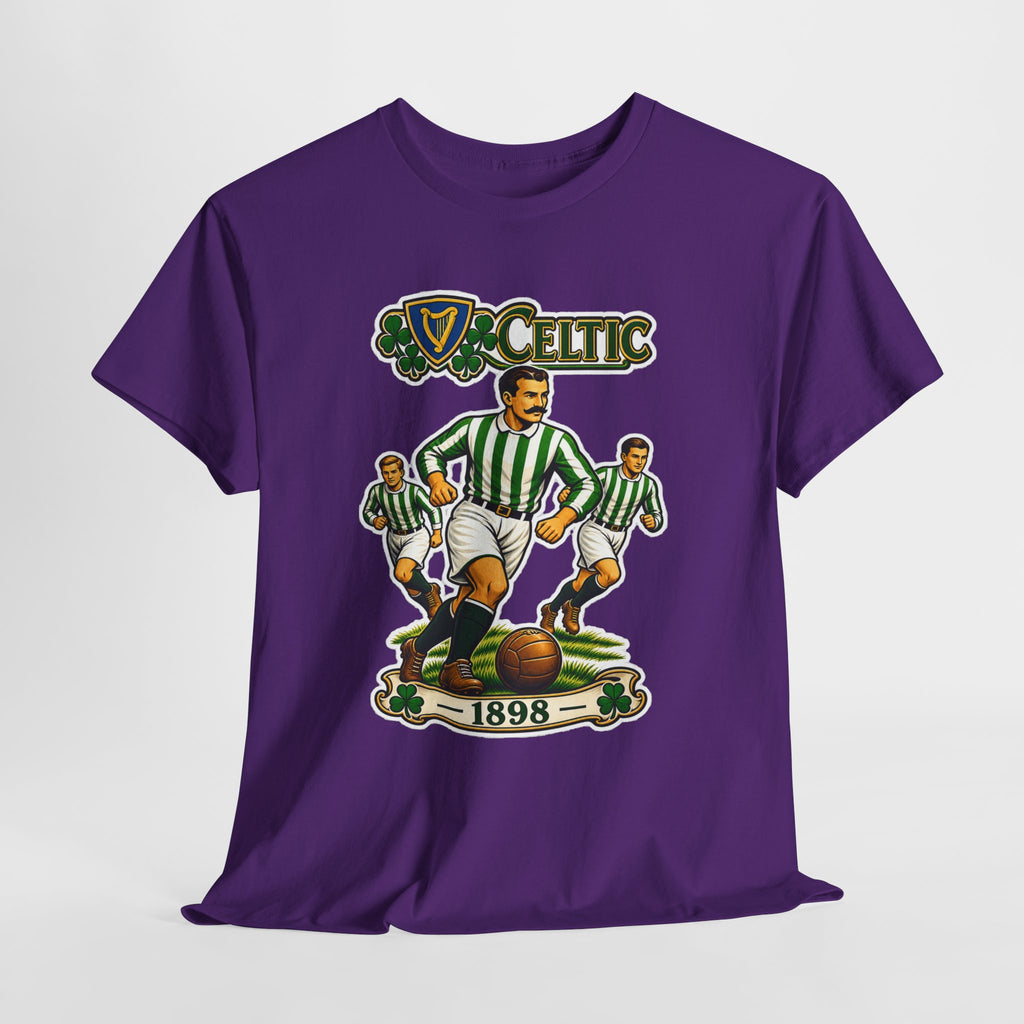 Celtic Football Retro Players Tee — 1898 Vintage Soccer Shirt