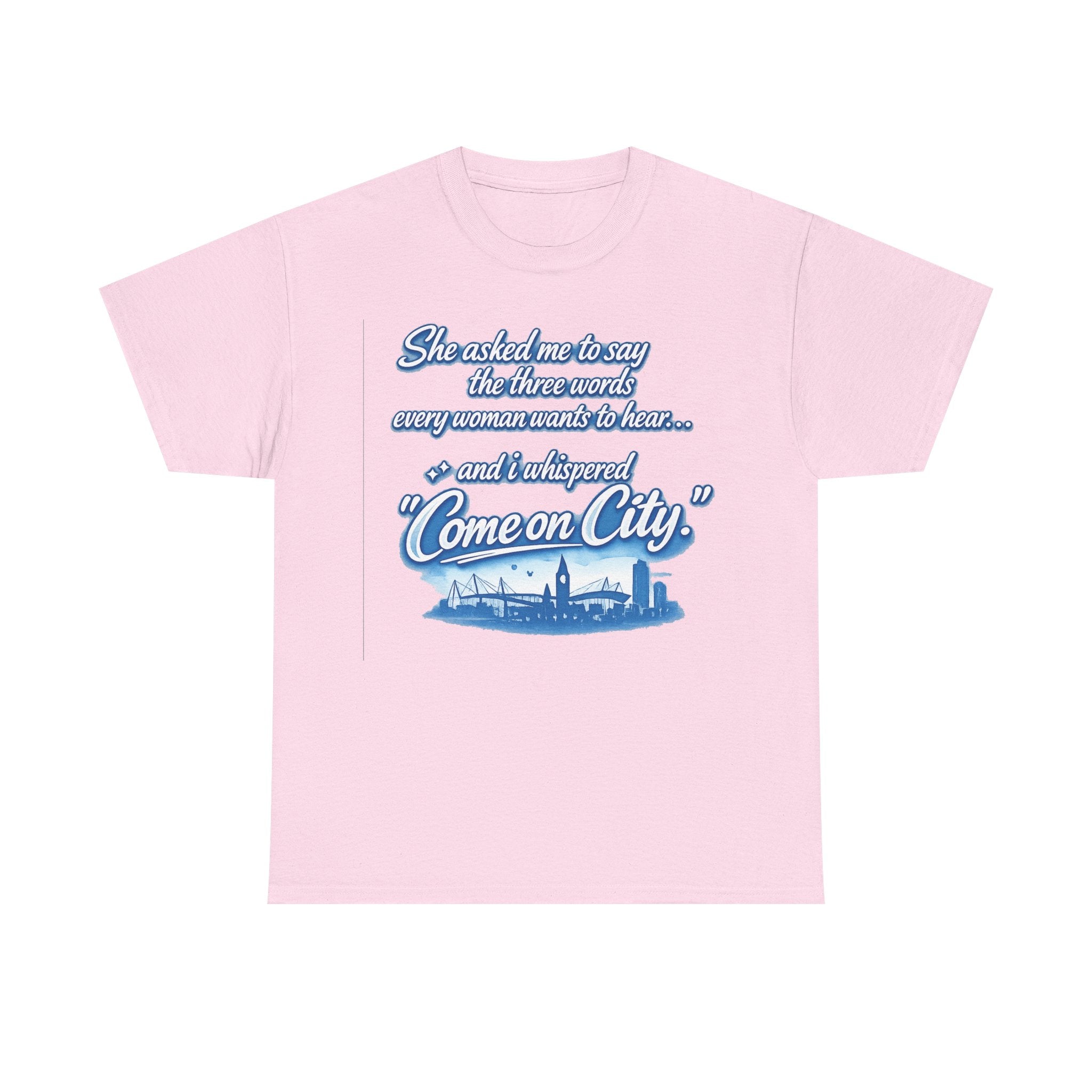 Come on City Skyline Tee — Retro Script Urban Pride T‑Shirt
