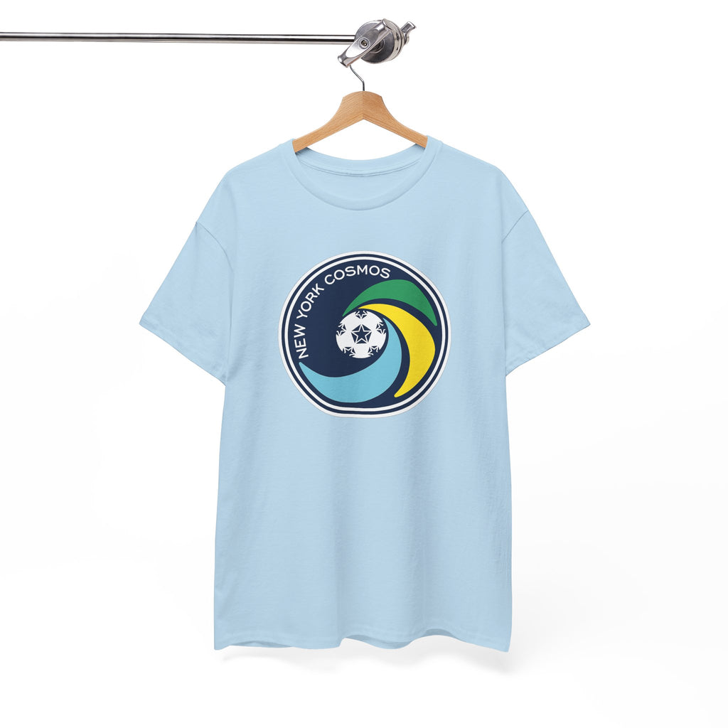 New York Cosmos Retro Logo Cotton T‑Shirt — Vintage Soccer Tee
