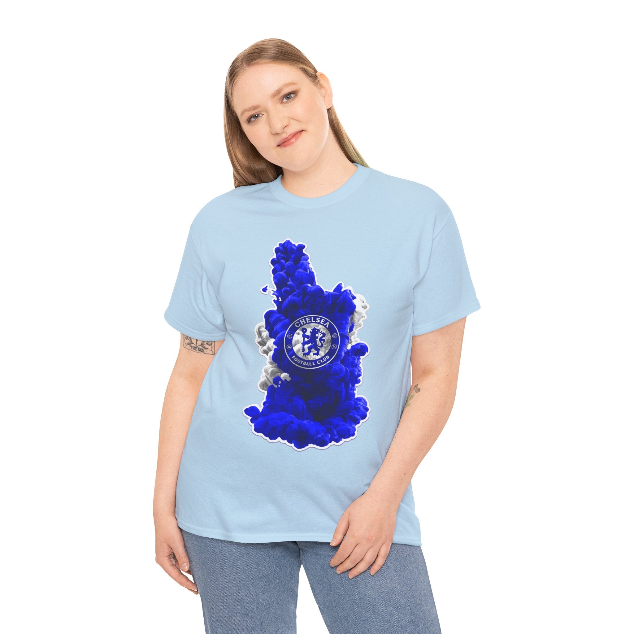 Chelsea FC Blue Ink Smoke T-Shirt