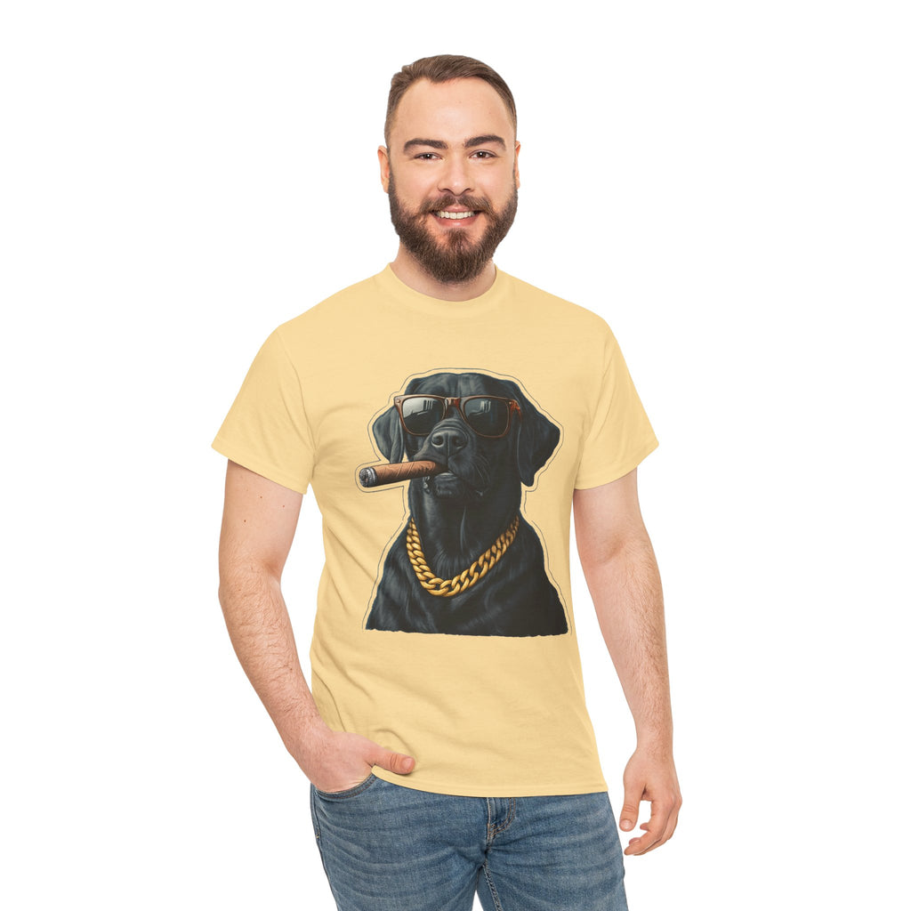 Cool Rottweiler Smoking Cigar Graphic Tee — Dog Lover Streetwear