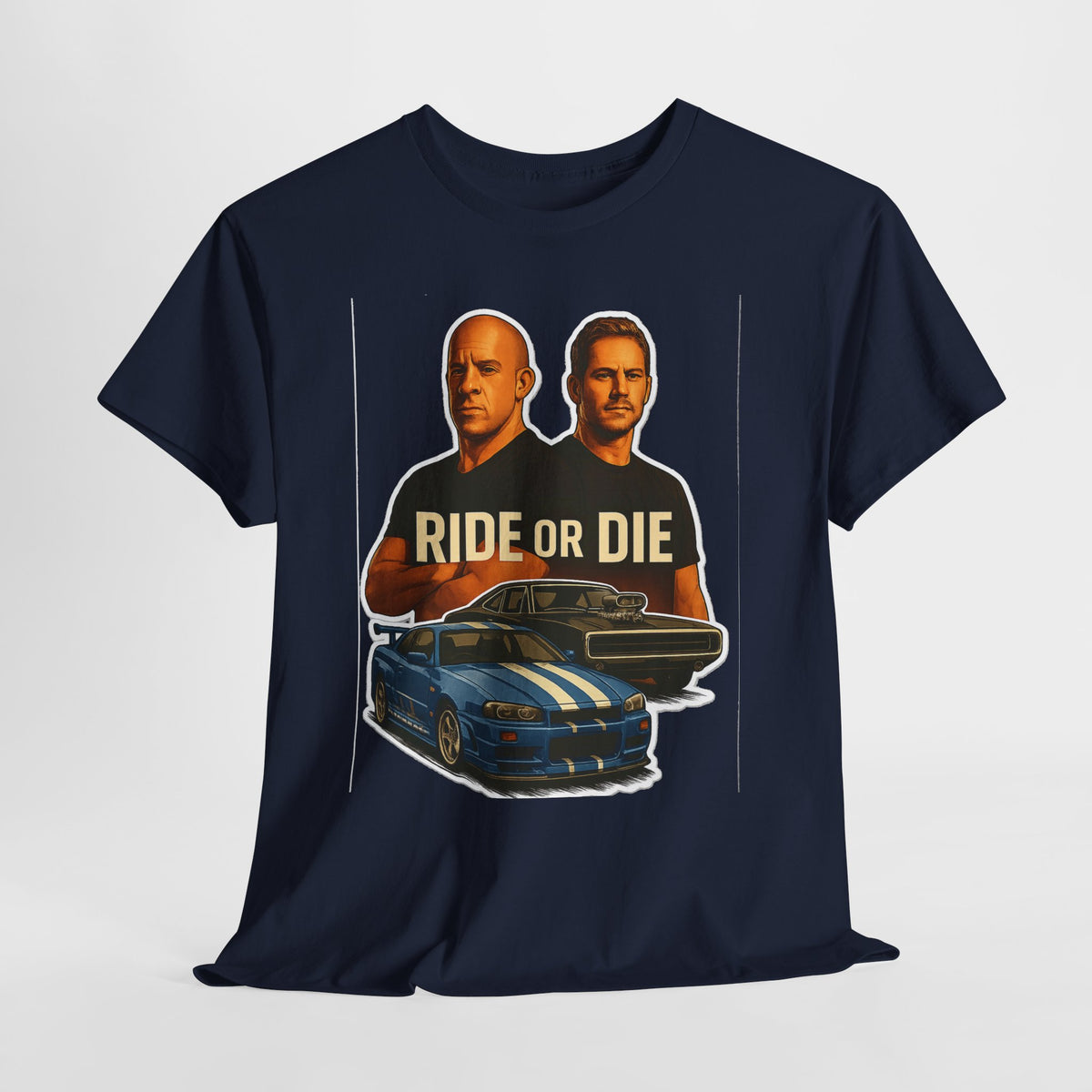 Ride or Die Street Racing Graphic Cotton Tee