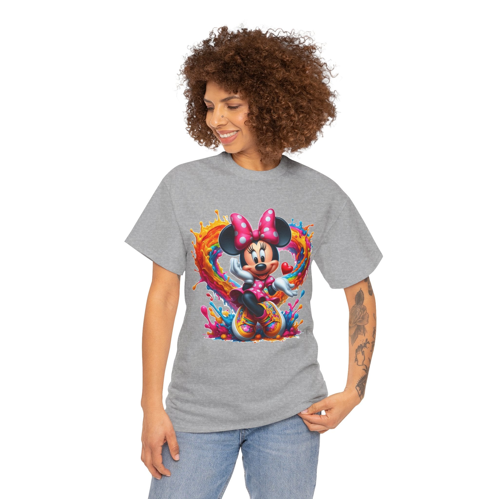 Minnie Mouse Unofficial Color Splash T‑Shirt