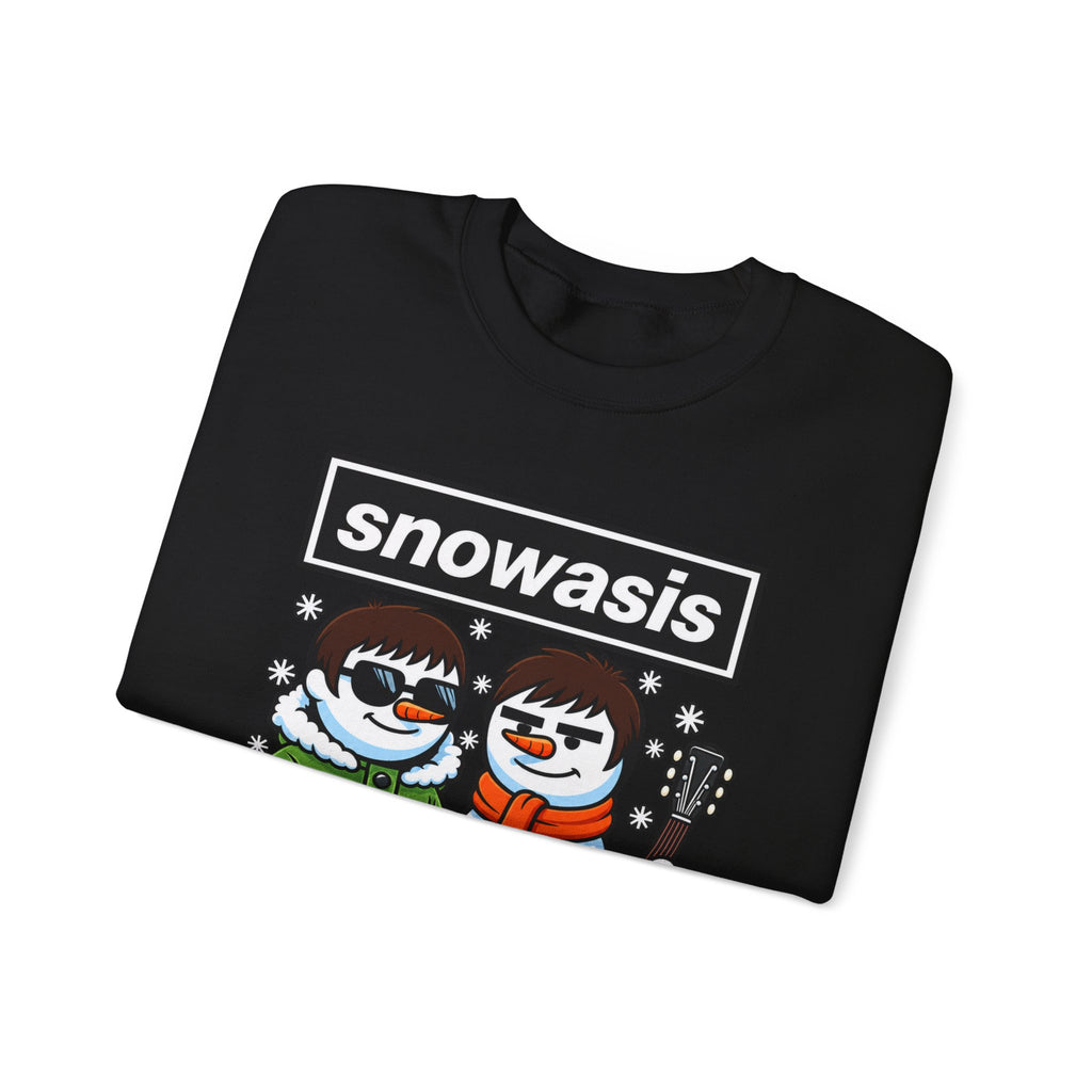 Snowasis "Some Might Sleigh" #Oasis Inspired Crewneck Sweatshirt