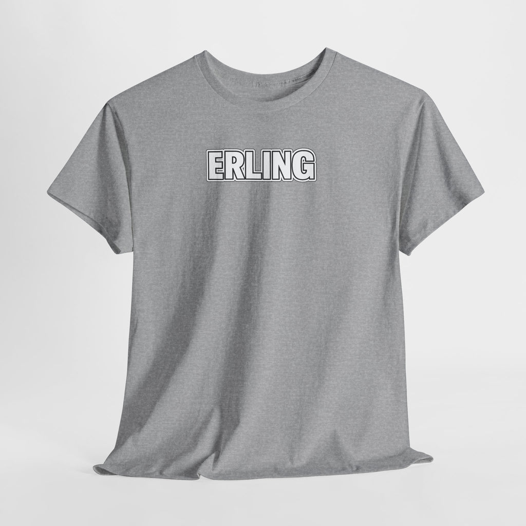 Erling Haaland Name Tee — Personalized Minimalist T-Shirt