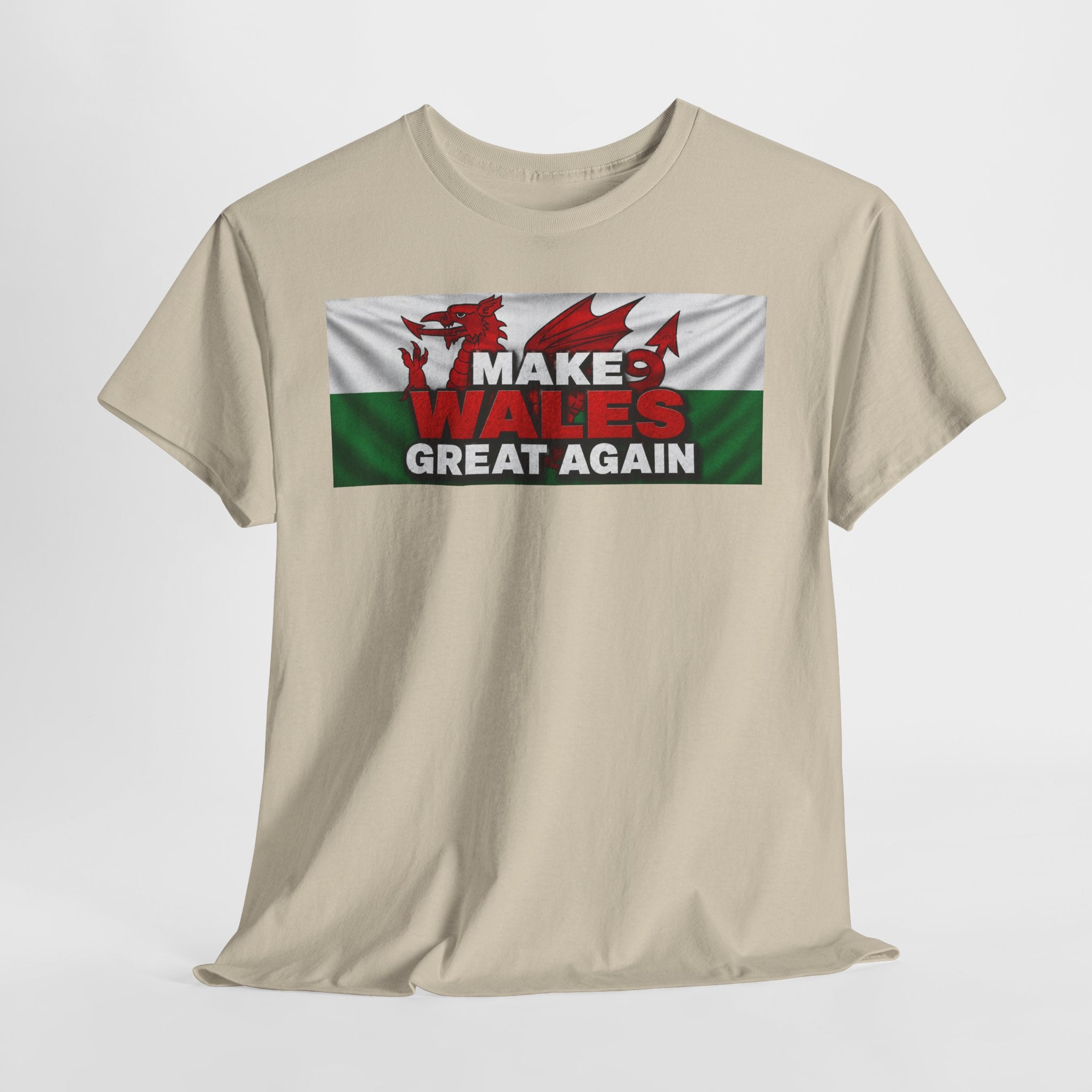 Wales Pride T-Shirt — 'Make Wales Great Again' Welsh Dragon Tee