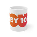Coffee Mug – Retro 'Key 103' Gradient Logo Ceramic Mug (11oz, 15oz)