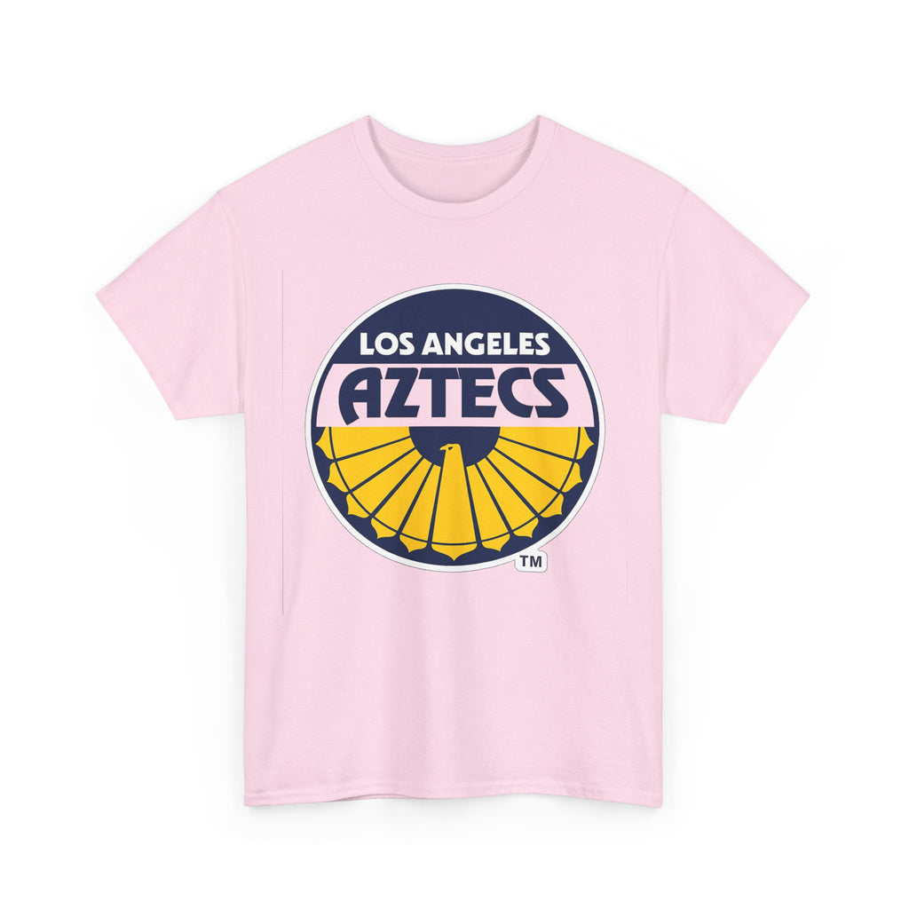 Los Angeles Aztecs Vintage Logo Cotton T-Shirt