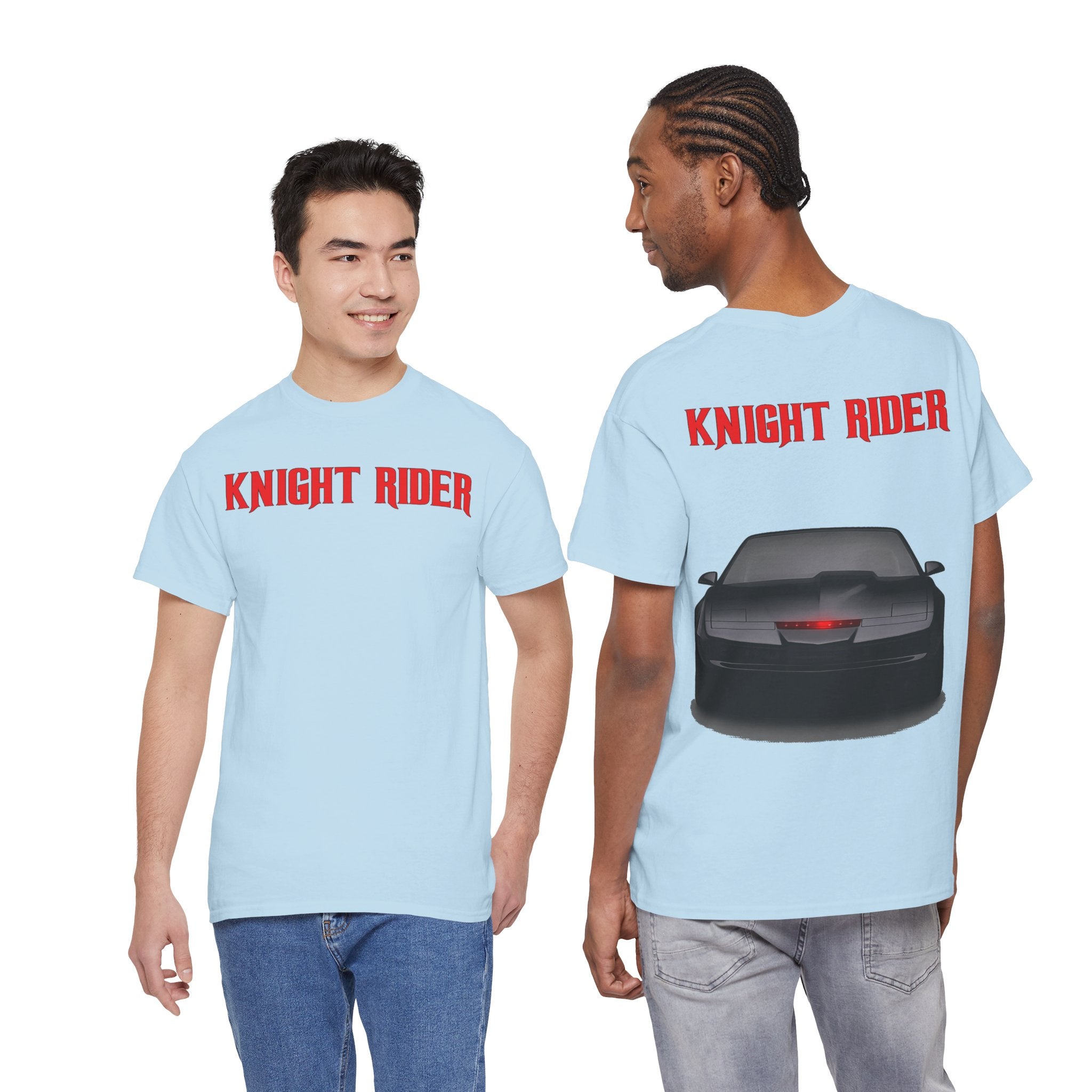Knight Rider Tee — Retro TV Car Graphic T-Shirt