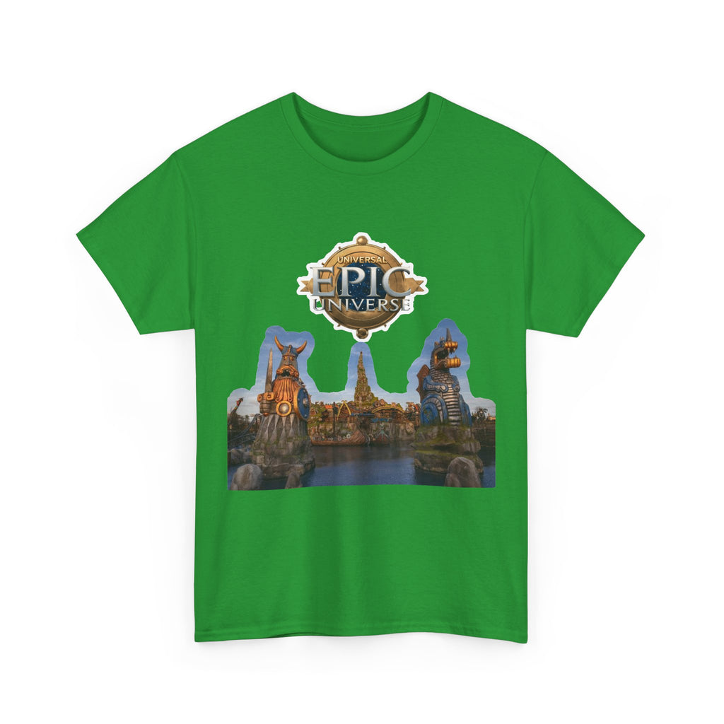 Epic Universe Theme Park T‑Shirt — Iconic Entrance Graphic Tee