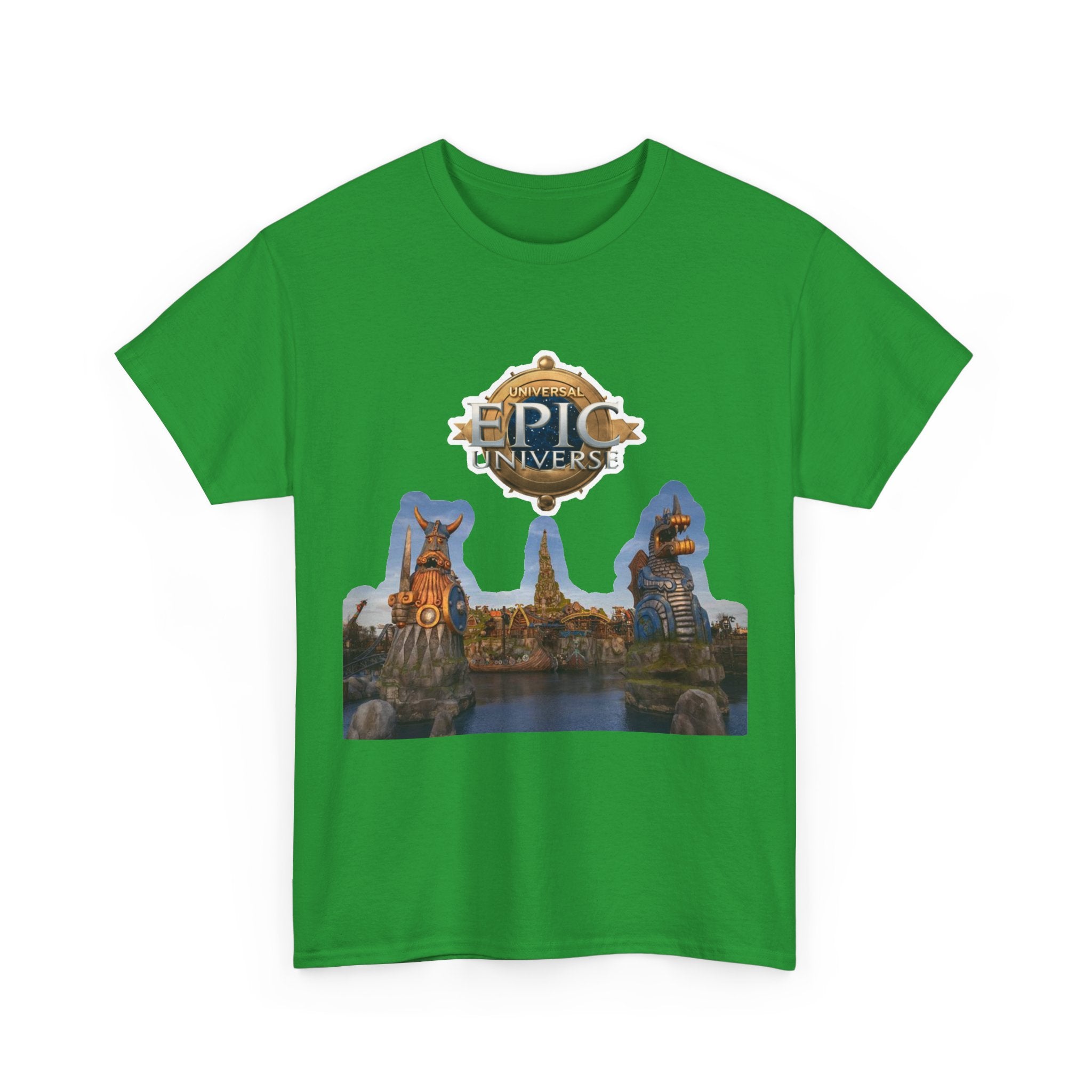 Epic Universe Theme Park T‑Shirt — Iconic Entrance Graphic Tee