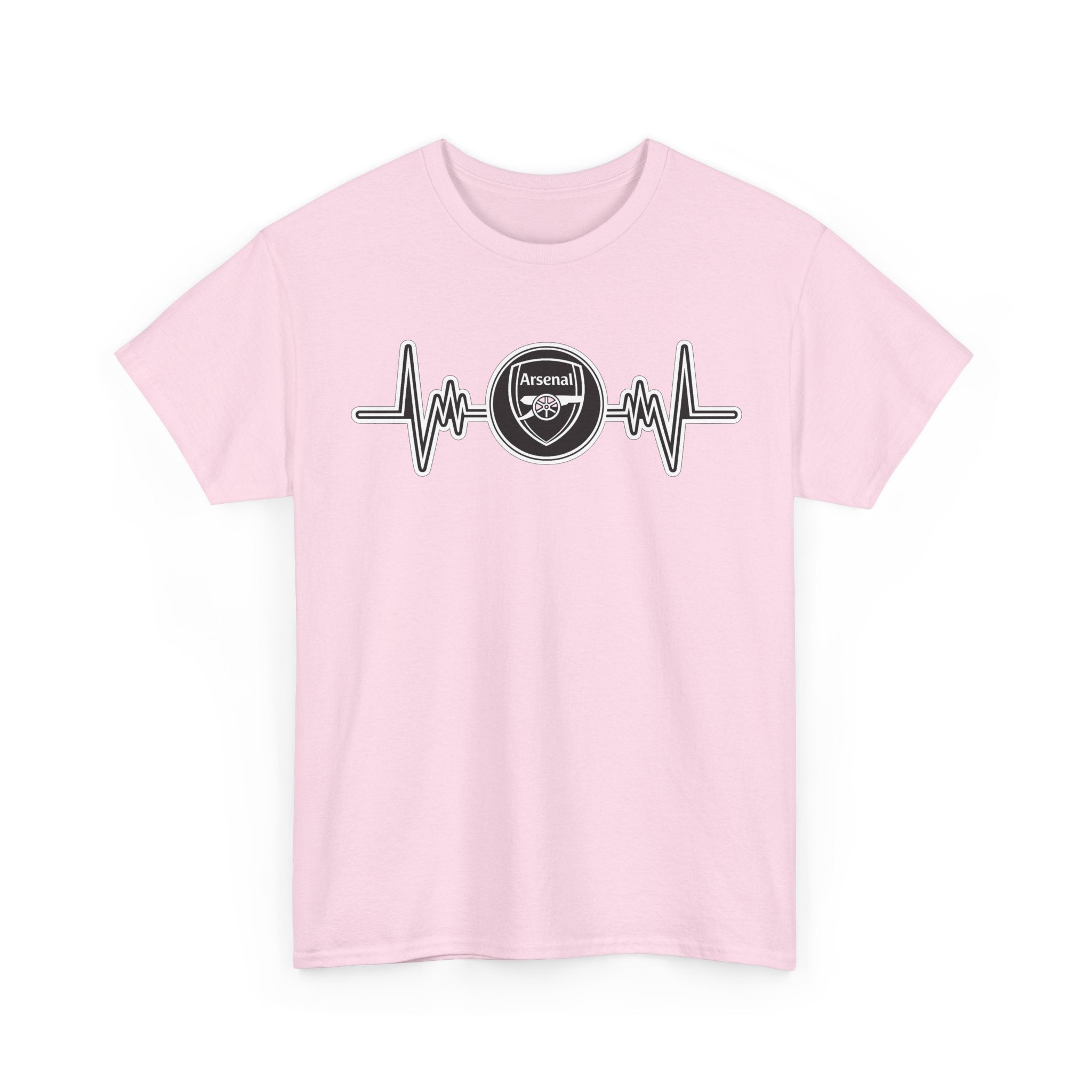 Arsenal Heartbeat T-Shirt — Premier League Fans’ Cotton Tee