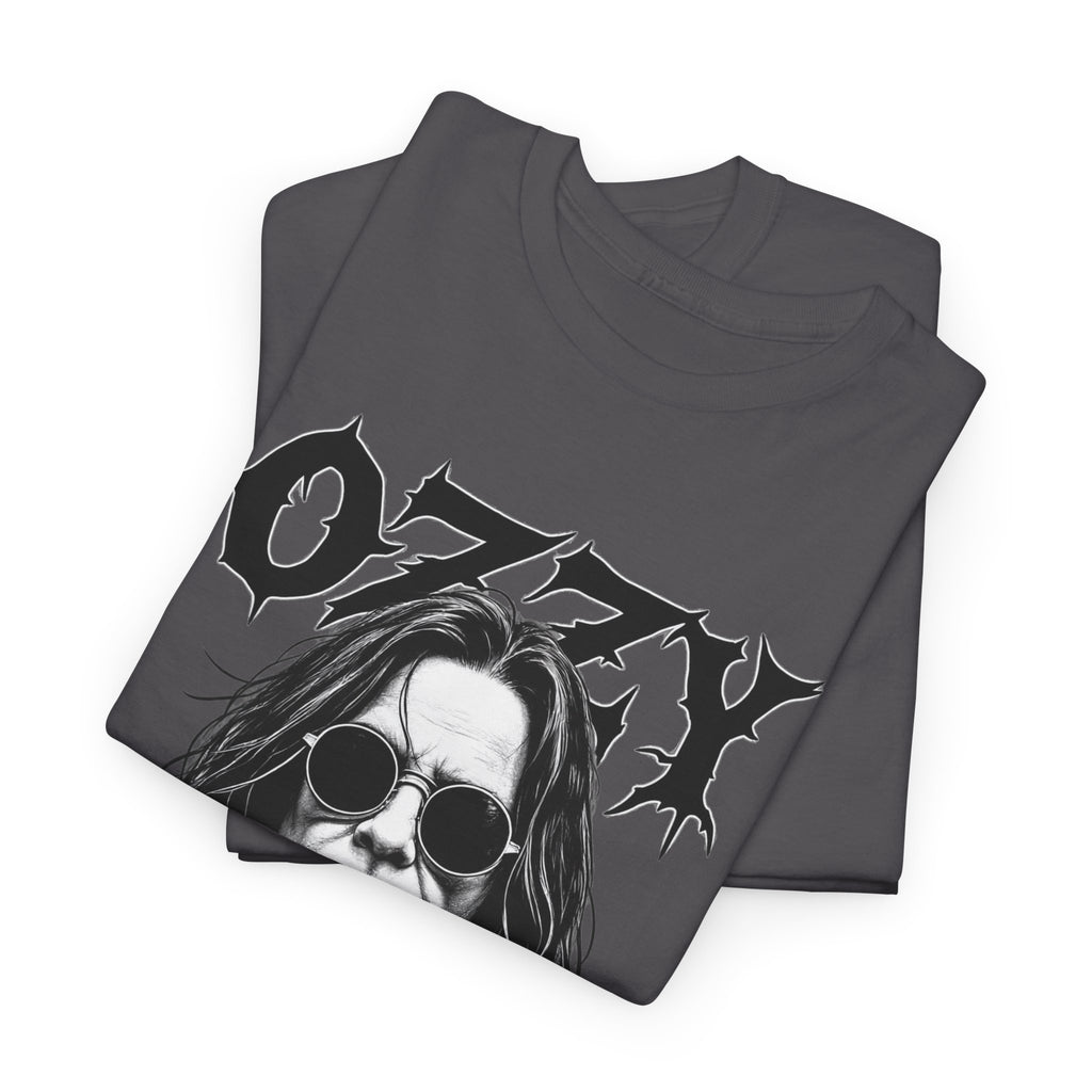Rock Legend Graphic Tee — "Ozzy" Memorial 1948–2025