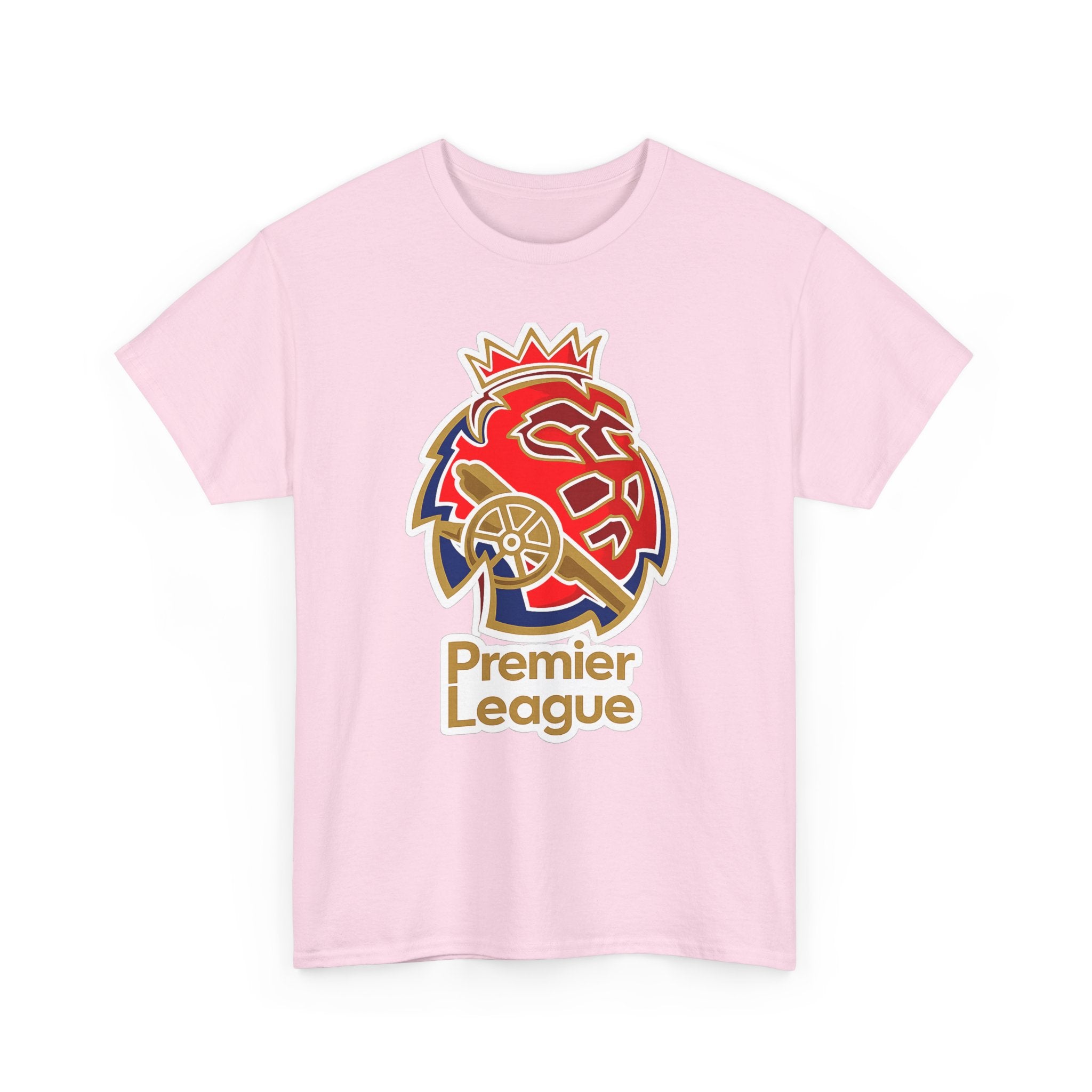 Arsenal Premier League Lion Logo T-Shirt — Soccer Fan Tee