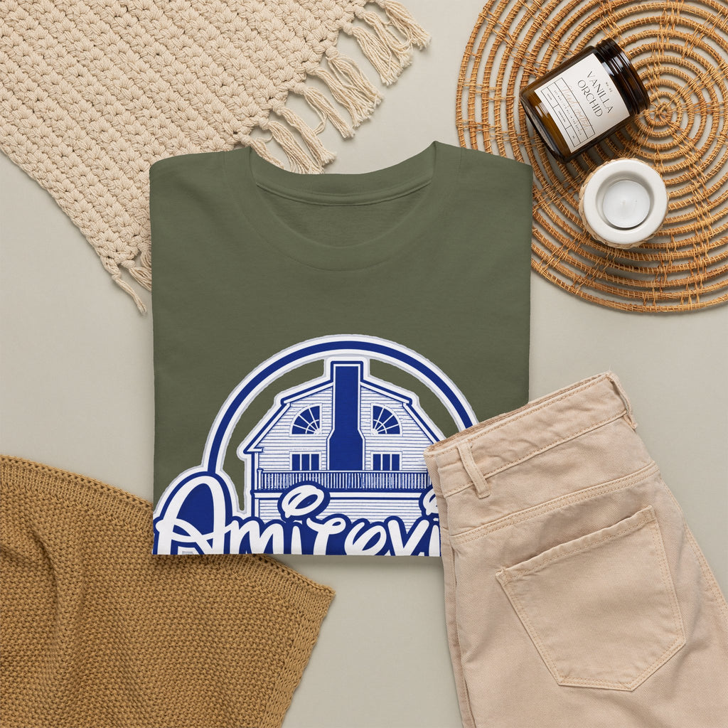 Amityville Horror Tee – "Amityville: The Scariest Place on Earth" Graphic Shirt