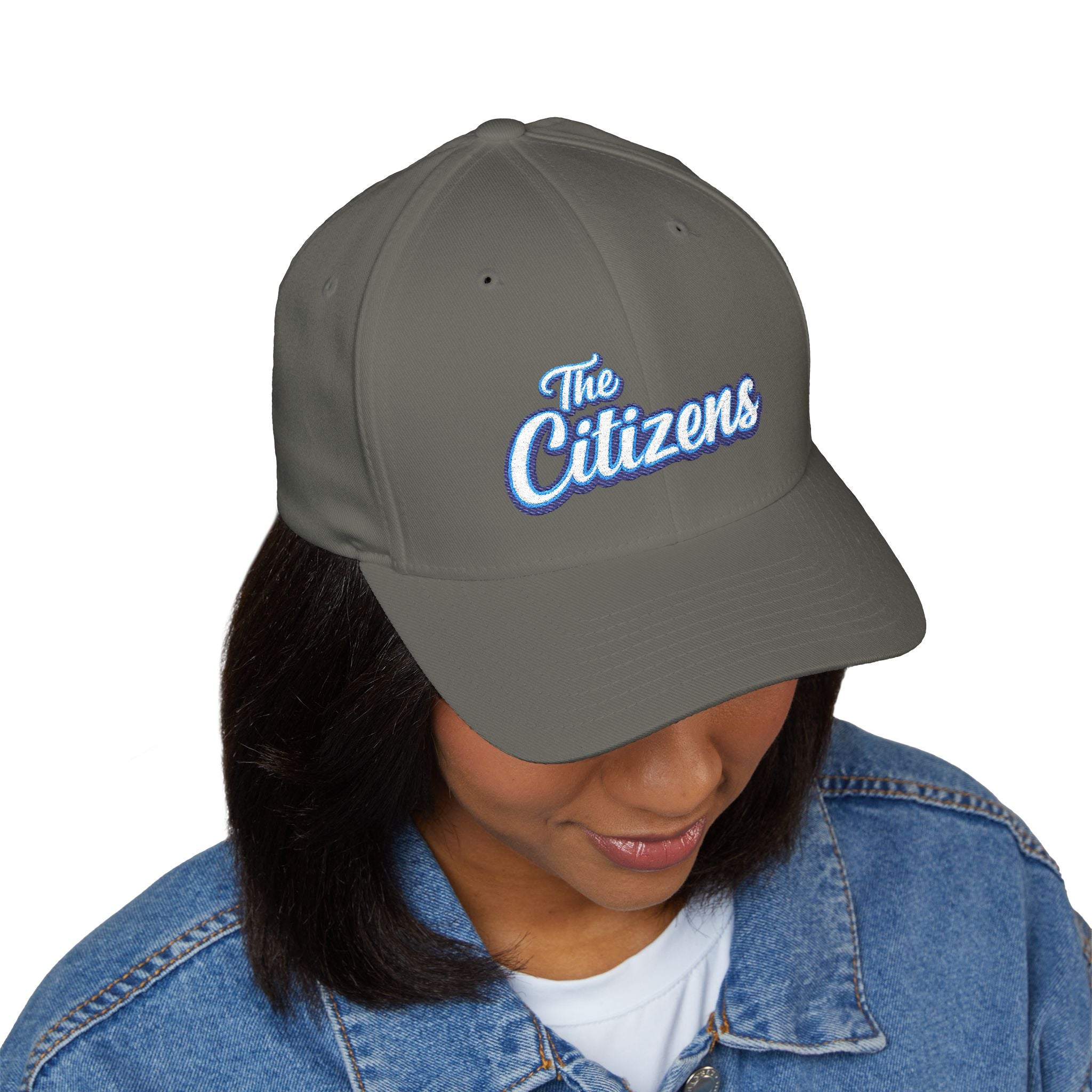 The Citizens Embroidered Cap — Classic Script Baseball Hat