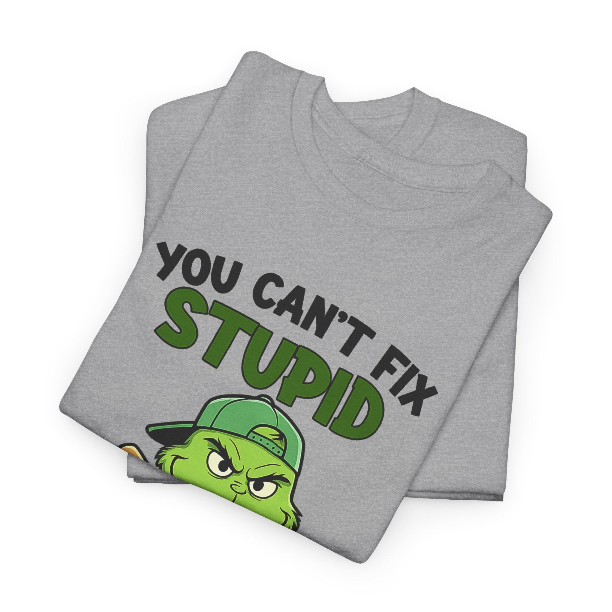 Funny Carpenter T‑Shirt — "You Can't Fix Stupid But You Can Numb It With a 2x4"