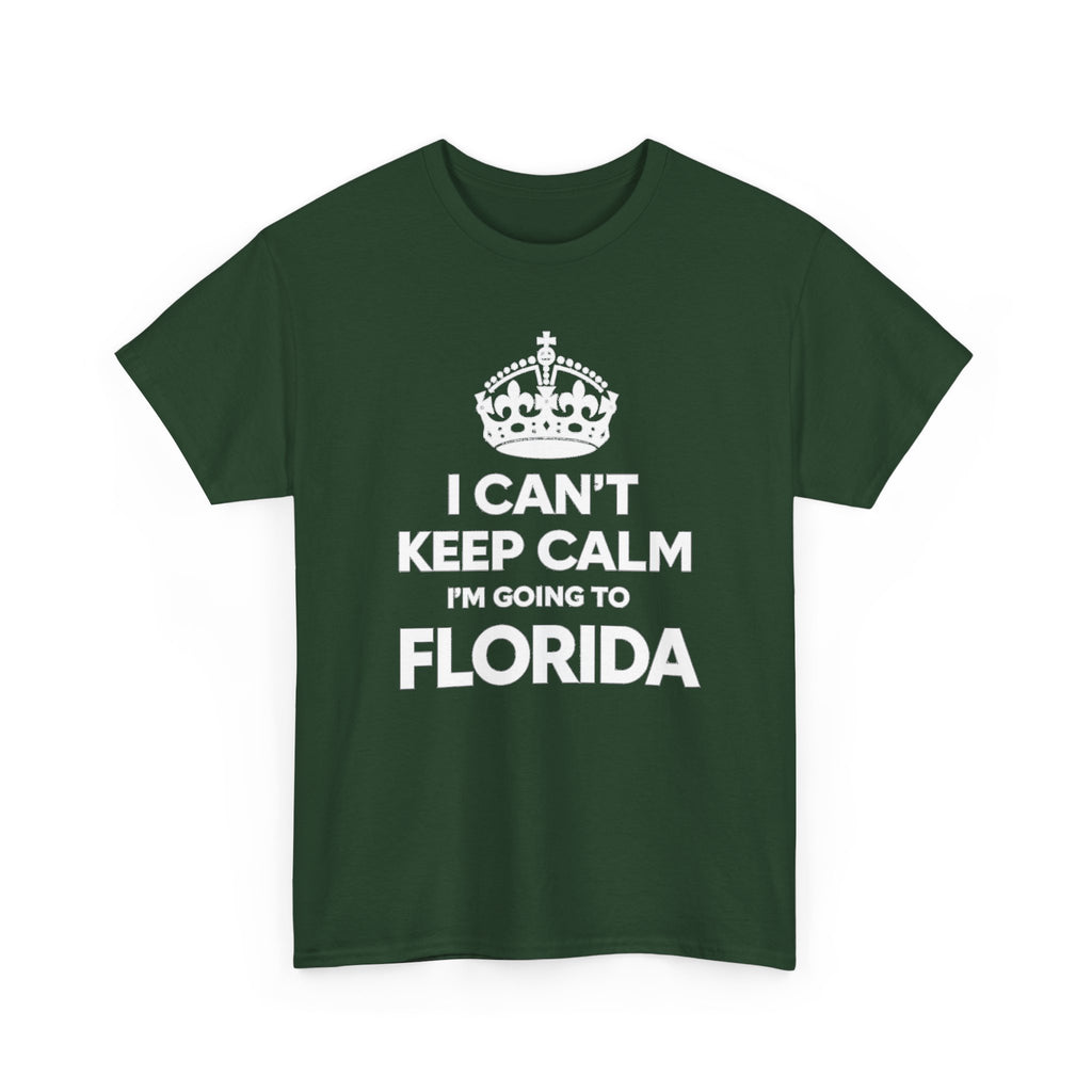 I Can't Keep Calm — Florida Vacation T-Shirt