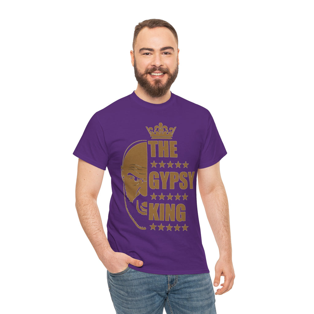 Gypsy King T-Shirt — Bold Tyson Fury Boxing Tribute Tee