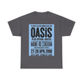Oasis 1996 Maine Road Tour Poster T‑Shirt — Maine Rd. Stadium Concert Tee